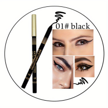 3 Eyeliner Pen Waterproof Smudge Proof Durable Coffee Eyeliner Pen