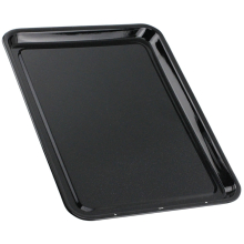 Enamel Oven Baking Tray Large Sheet Raised Shallow Non Stick Pan 417 x 300mm
