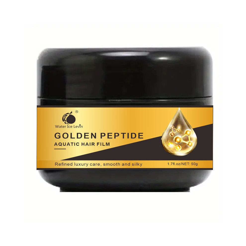 Multicoloured 1Pcs 2Pcs Golden Peptide Aquatic Hair Film Strengthens Hair Healthy Hair Penetrates Root To Tip