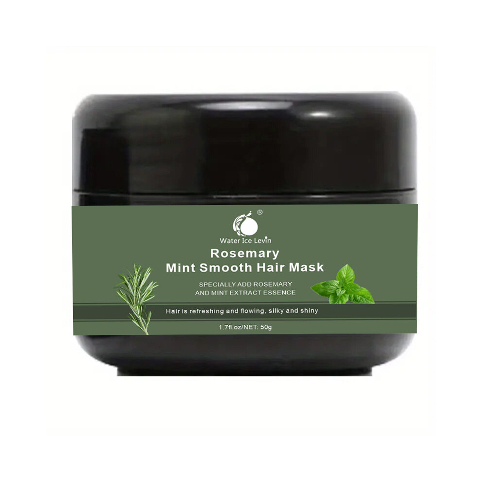 Multicoloured Rosemary Mint Smooth Hair Mask Moisturizes Hair Repairs Damaged Dry Hair Hair Care Conditioner