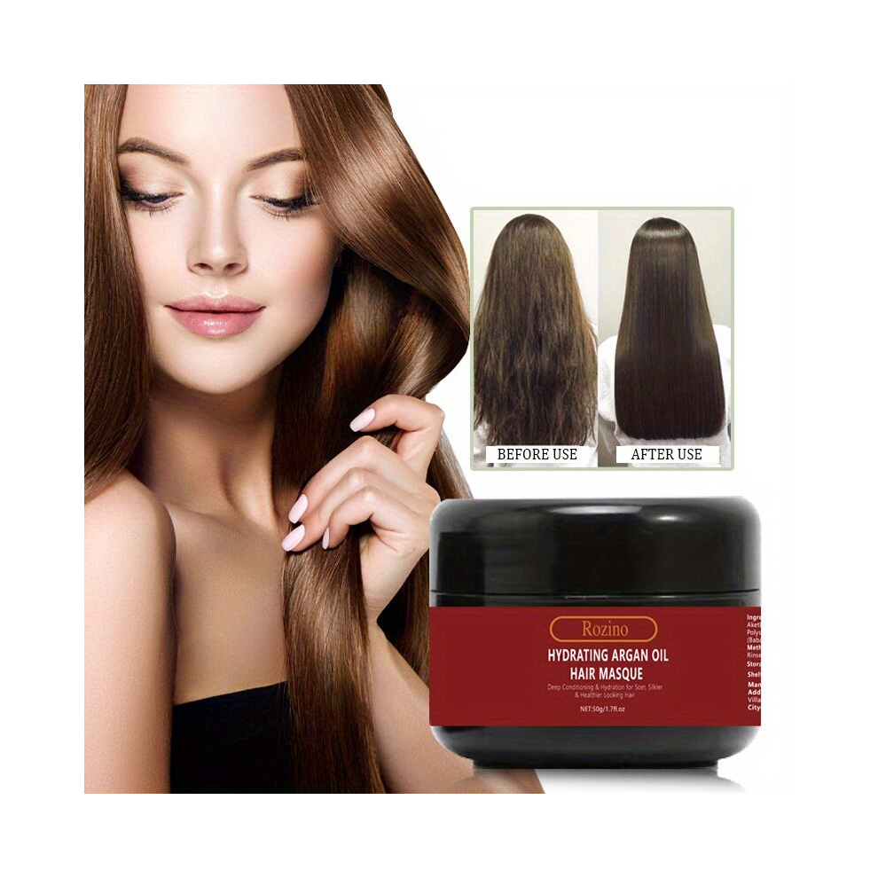 Multicoloured Moroccan Nut Hair Mask Smoothens Hair Moisturizes Hair Repairs Damaged Hair After Perm Dyeing Hair Care Conditioner