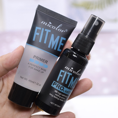 Clear Makeup Pre Cream Primer After Makeup Spray Set Long Lasting Moisturizing 1