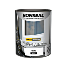 RONSEAL UPVC Paint White Satin - 2.5L
