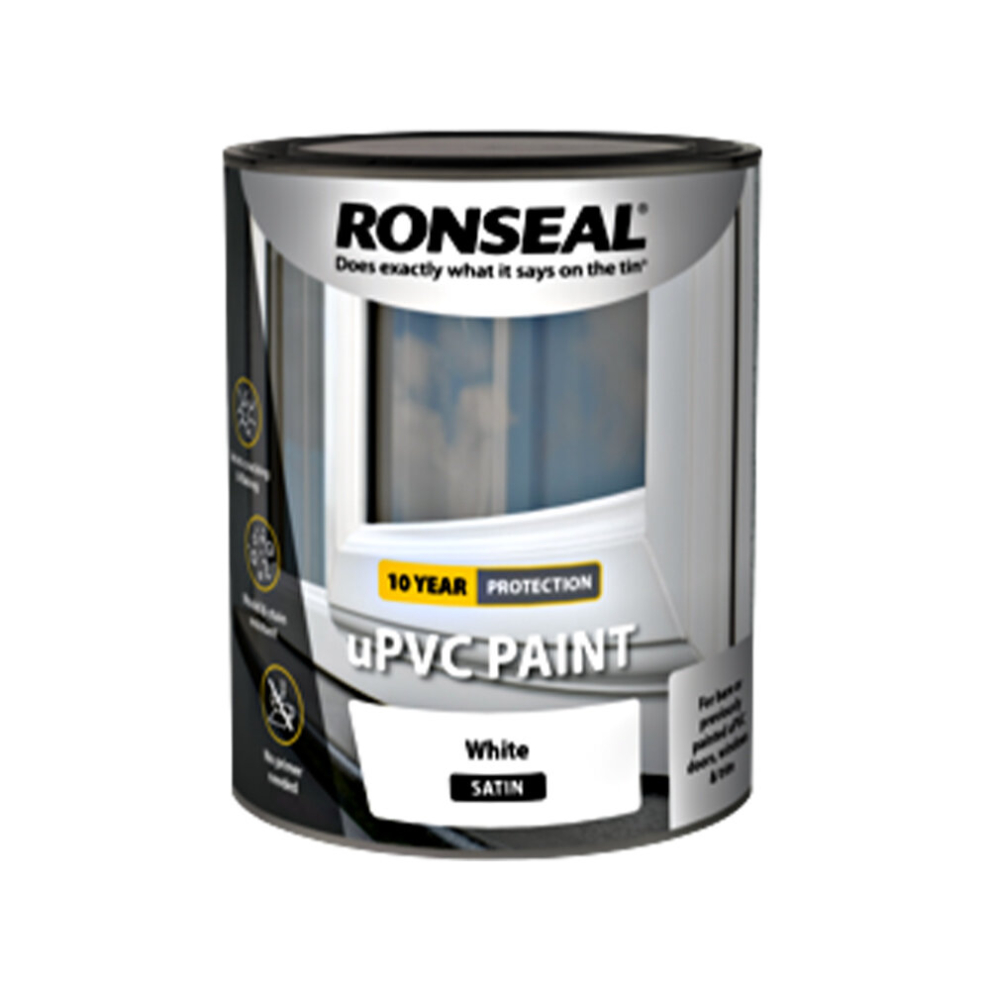 RONSEAL UPVC Paint White Satin - 2.5L