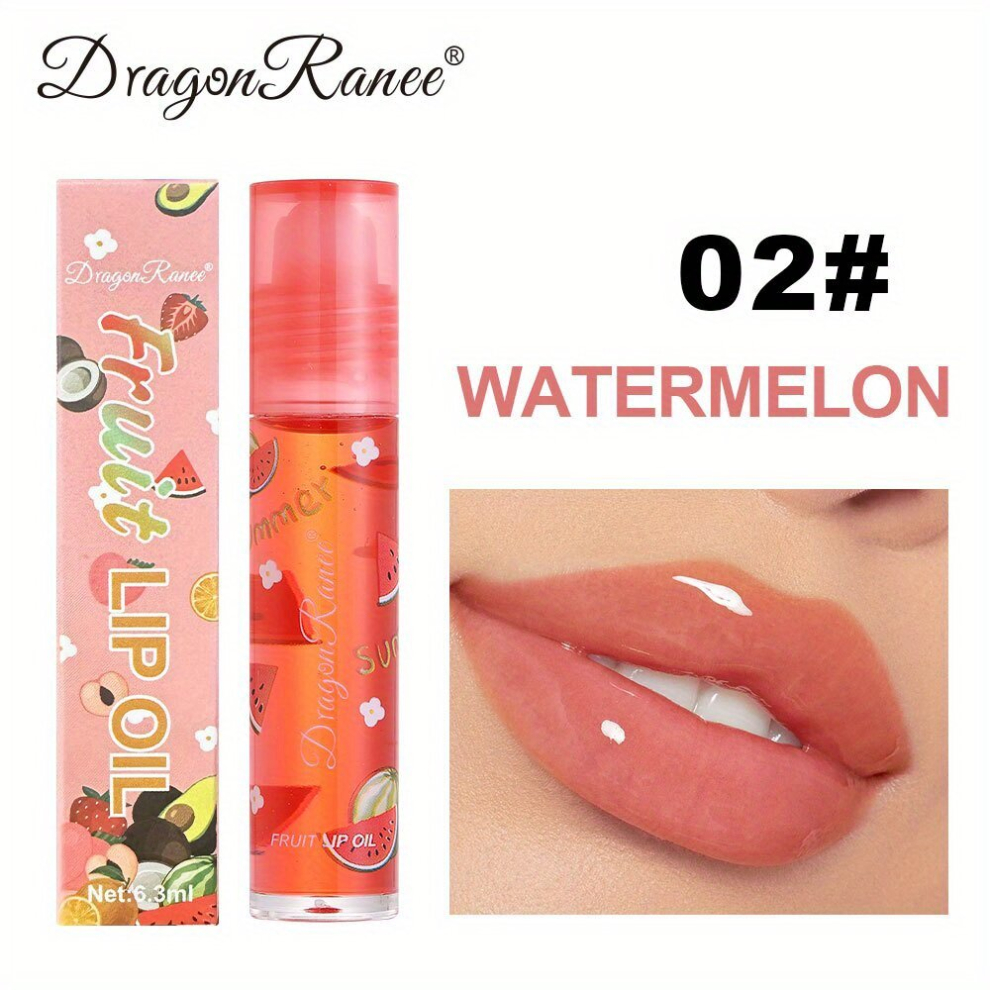 Translucent Lip Lipstick Fruit Flavored Water Lip Plumping Glass Lipstick Transparent Lip Glaze Colorless Lip Gloss Moisturizing Nourishing Rollerball