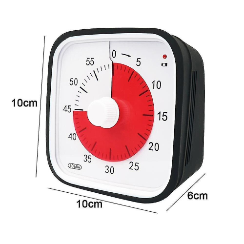 Visual Countdown Timer, Oversize Classroom Visual Timer For Kids And Adults, Durable Mechanical Kitchen Timer Clock 2