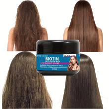 1pcs 2pcs Biotin Collagen Mask Hair Care Cream For All Hair Types Healthy Hair Penetrates Root To Tip