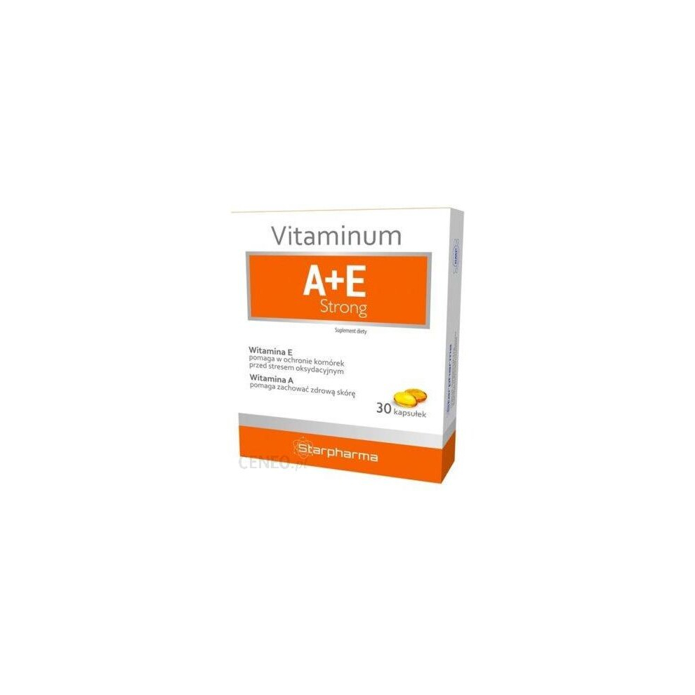 STARPHARMA VITAMINUM A+E Strong 30 kap stress & skin suplement