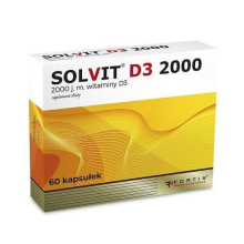 SOLVIT D3 2000 60 kap immune and bone systems supplement