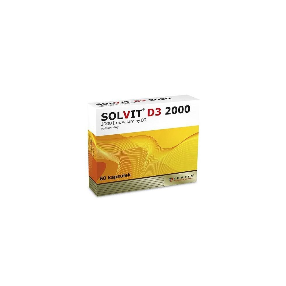 Polskie Suplementy Solvit D3 2000 60 Kap Immune And Bone Systems Supplement