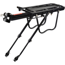 Mountain bike luggage rack, adjustable bike rack, aluminum alloy, quick installation