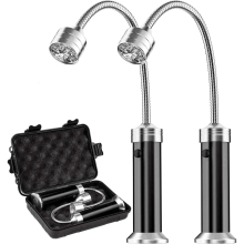 BBQ Light, Outdoor LED BBQ Accessories with Magnetic Base, BBQ Gift for Men & Women, 360 Degree Flexible Neck
