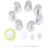 7pcs Flower Russian Icing Piping Nozzles Pastry Tips Cake Decorating Baking Tool 5