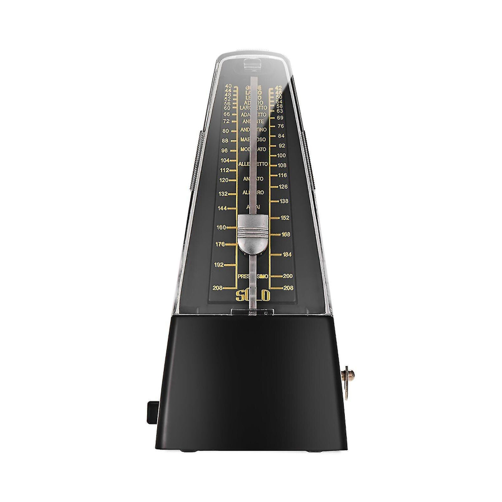Standard Universal Mechanical Metronome Abs Material For Guitar Violin Piano Bass Drum Musical Instrument Practice Tool For Beginners--