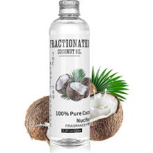 Coconut Oil Grade Coconut Oil For Growth, Body, Skin, Massage, Moisturizing, 7.5 Fl.oz