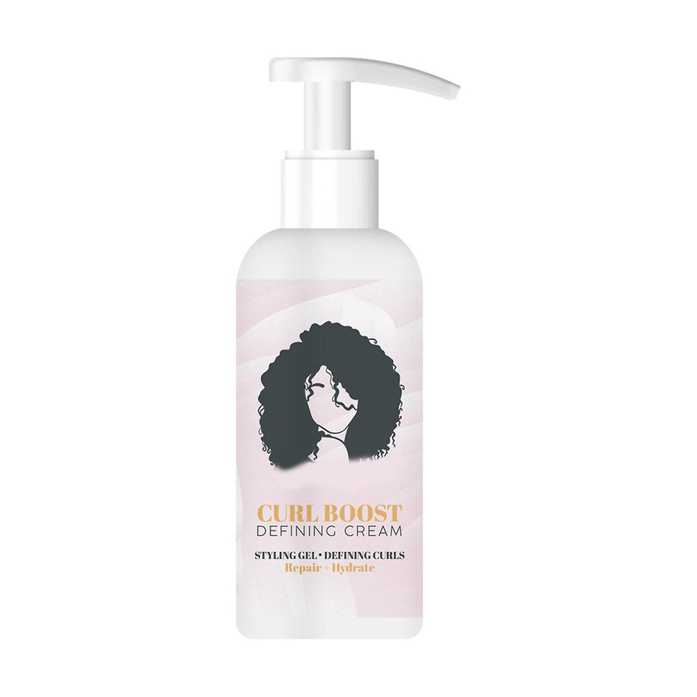 Cream Curl Defining Hair With Aminos Acid Hair Frizz Control Shine For Wavy And Curly