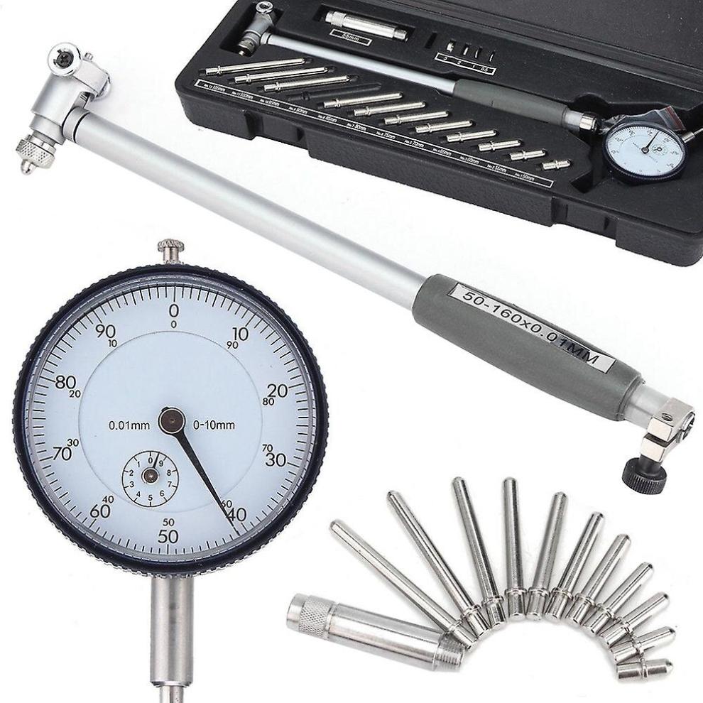 50-160Mm 0.01Mm Dial Bore Gauge Indicator Diameter Indicators Precision Engine Cylinder Measuring T 9317312108968
