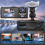 Car Dual Lens Dash Cam HD 1080P Front/Rear/Inside Video Recorder Camera G-sensor 4
