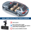 Car Dual Lens Dash Cam HD 1080P Front/Rear/Inside Video Recorder Camera G-sensor 6