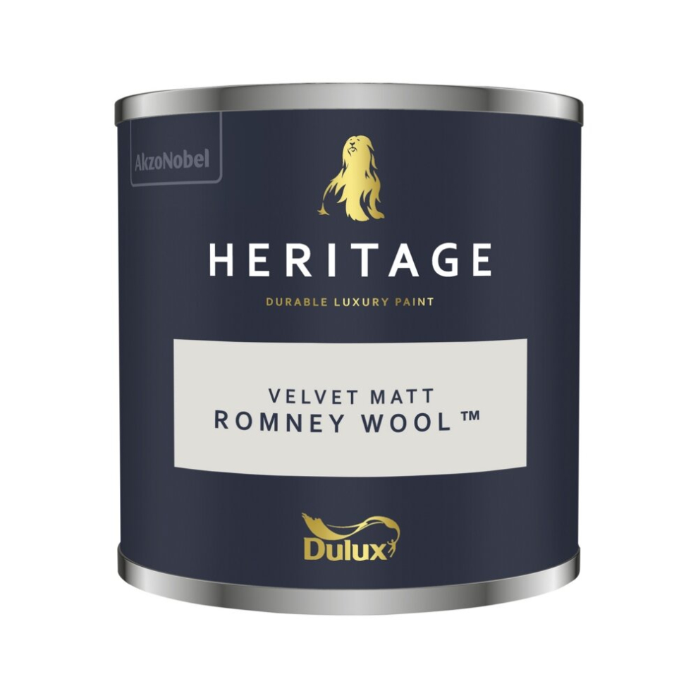 Dulux Heritage Velvet Matt 125Ml Tester Pot Romney Wool Not,Specified