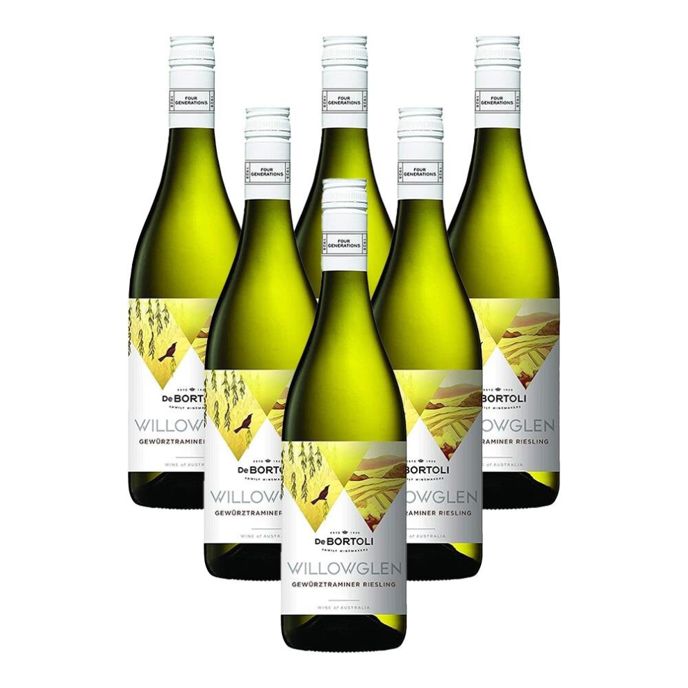 Willowglen Gewurztraminer Riesling 75cl (Case of 6)