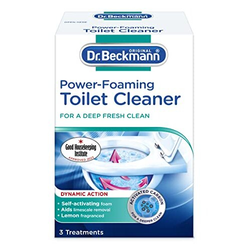 Dr. Beckmann Power-Foaming Toilet Cleaner, 100 g, 3 Count (Pack of 1)