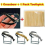 Toothpick Mini Crossbow Bow Cross Arrow Bow Toy 1