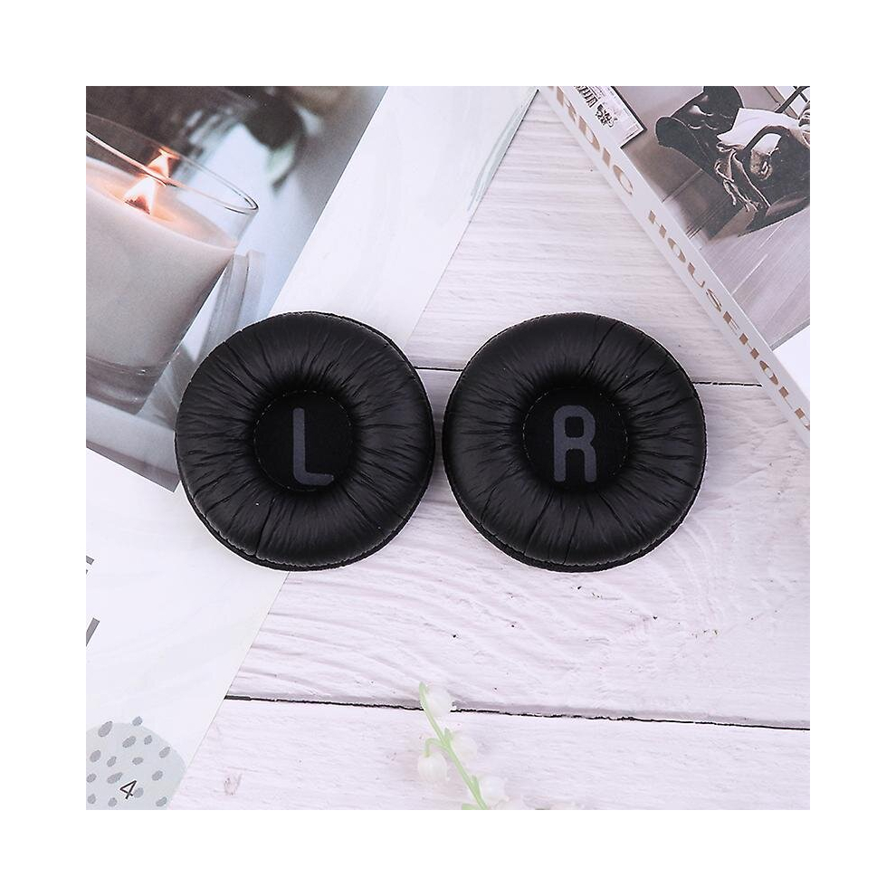 (Black) 1 Pair 70Mm Replacement Ear Pads For Jbl Tune 600 T500bt T450 Earpads Headset Black 9317312105301