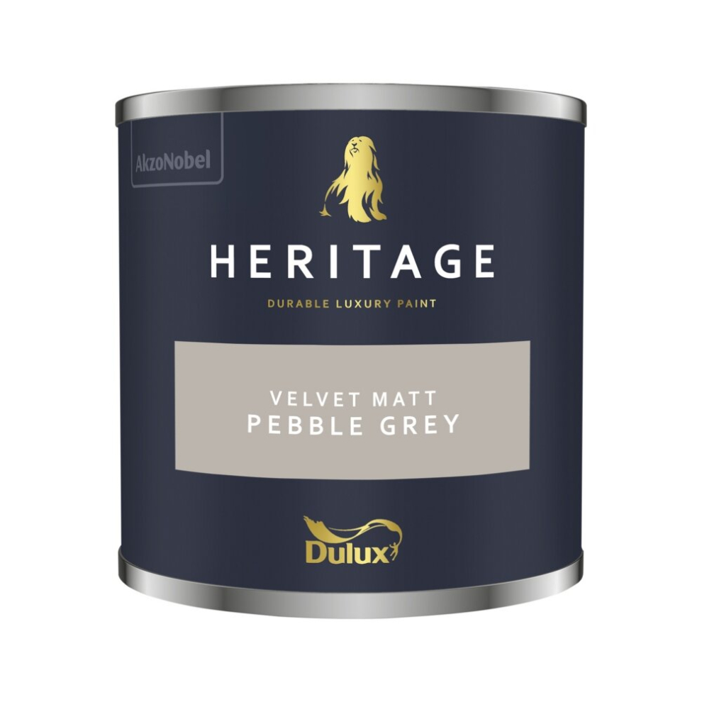 Dulux Heritage Velvet Matt 125ml Tester Pot Pebble Grey