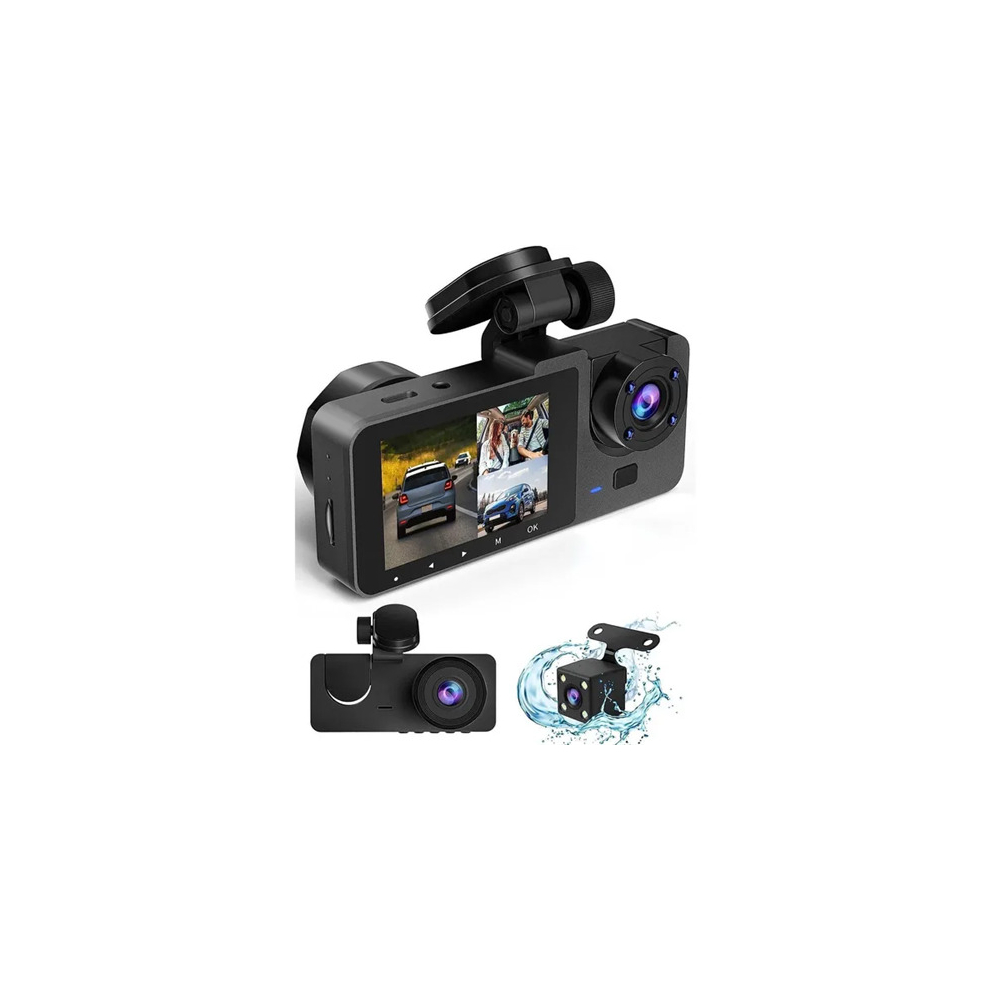 Dash Camera for Cars 4K Car Camera Full UHD Dash Cam Front Rear