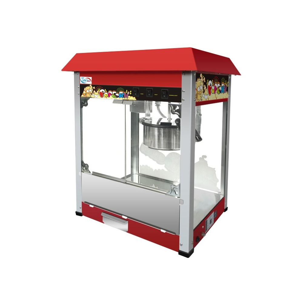 Excellent Traditional Colours 8oz Red Fun Pop Popcorn Machine