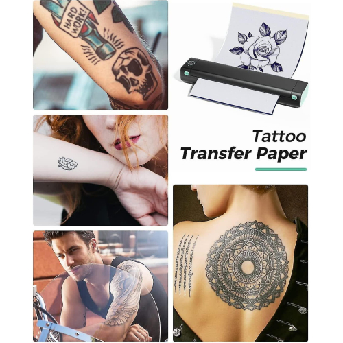 Wireless Tattoo Transfer Stencil Printer Tattoo Transfer Thermal Copier Machine Kit 1
