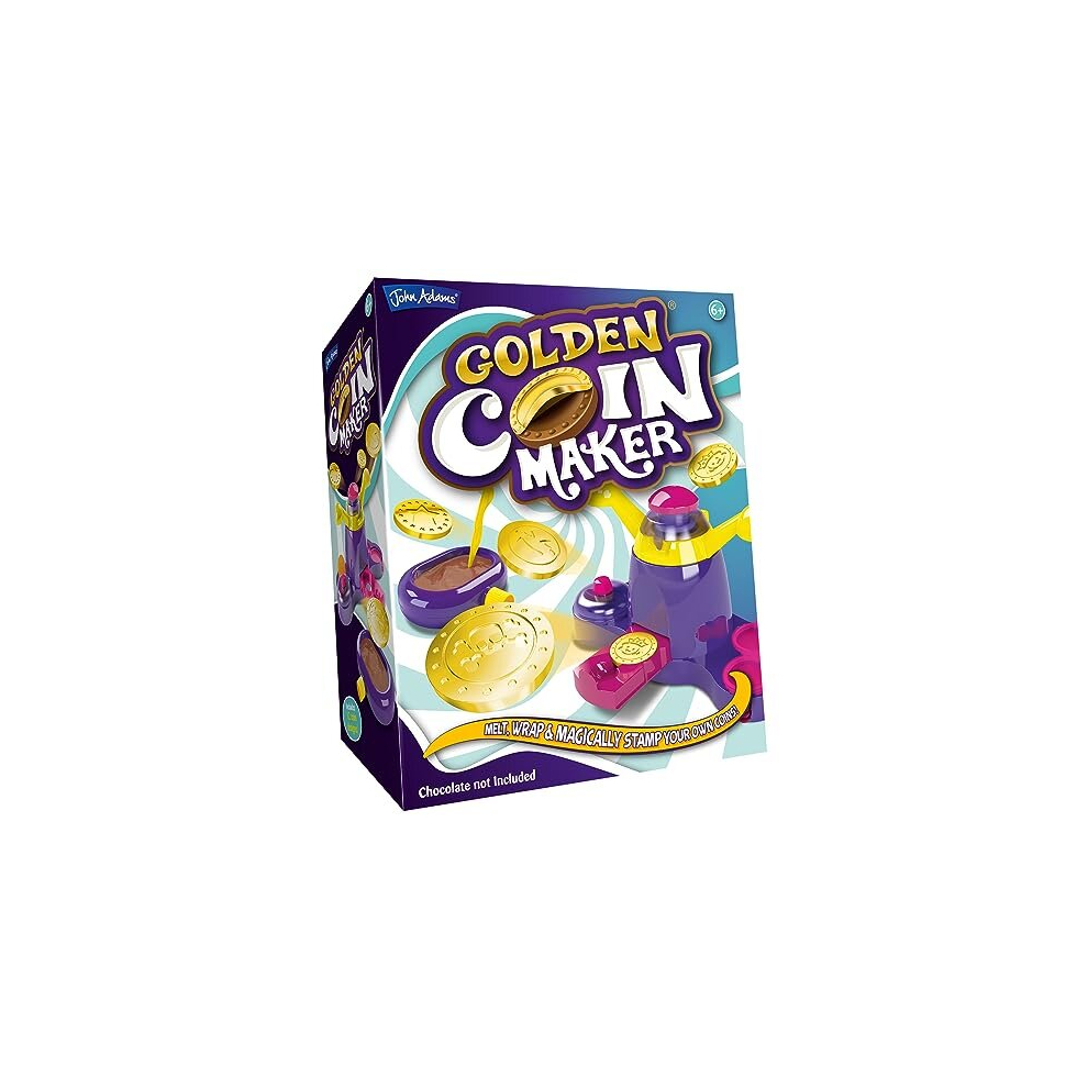 John Adams | Golden Coin Maker: Melt, Wrap And Magically Stamp Your Own Coins! | Food Craft | Ages 6+