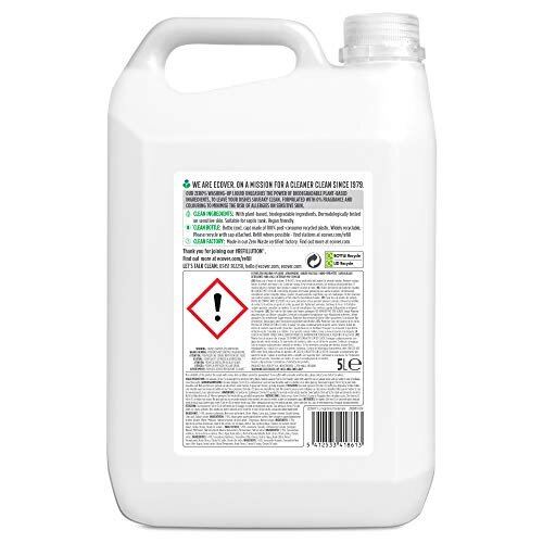 Ecover Ecover Zero Washing Up Liquid Refill, 5L 1