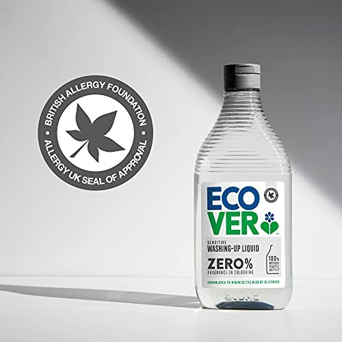 Ecover Ecover Zero Washing Up Liquid Refill, 5L 2