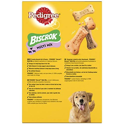Pedigree Pedigree Biscrok Multi Mix - Dog Treats - Bone-Shaped Biscuits - 500 g 1