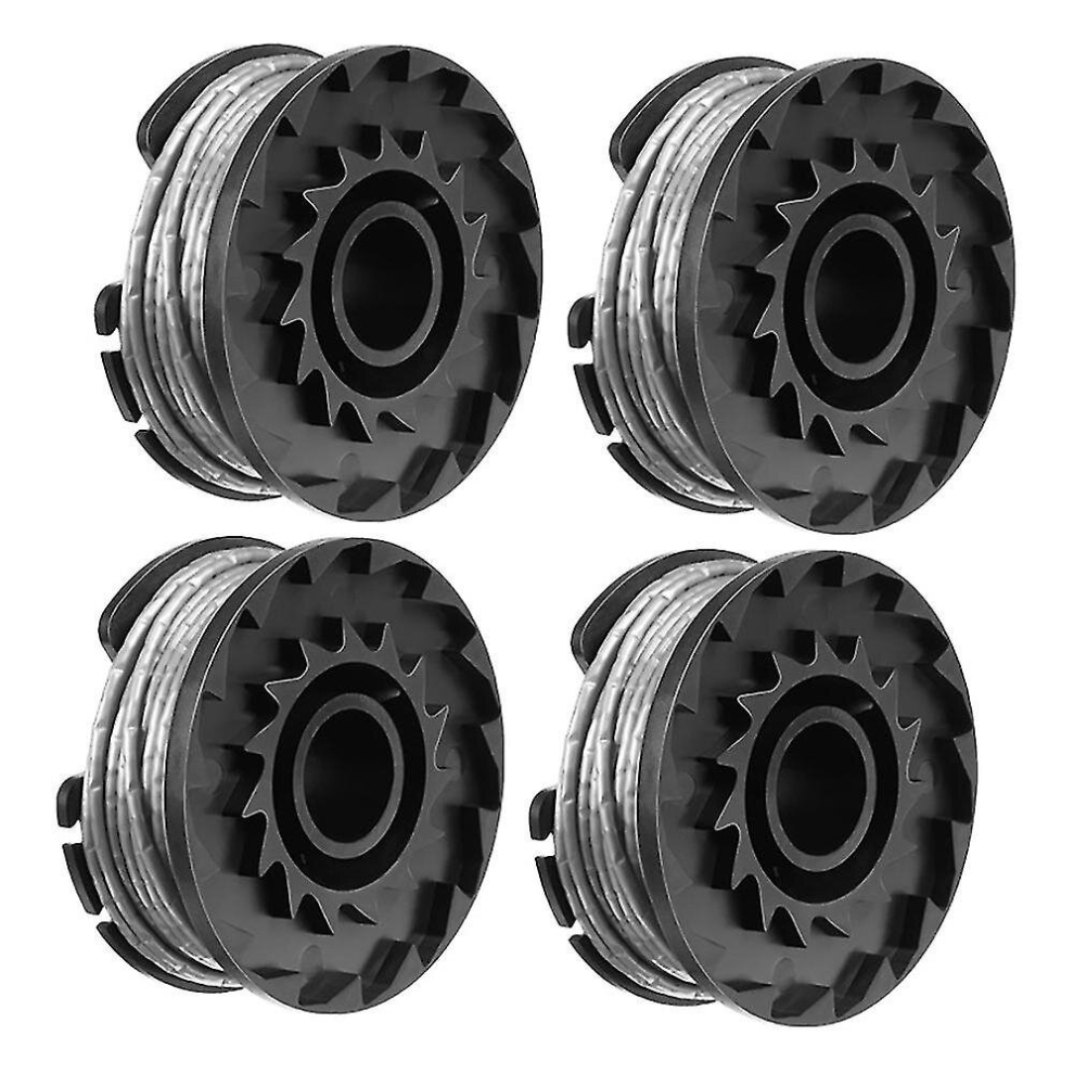 4 Pack Trimmer Spool Line For Bosch Easygrasscut 23, 26, 18, 18-230 
