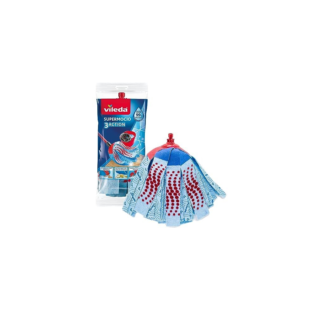 Vileda SuperMocio 3 Action Mop Replacement Head