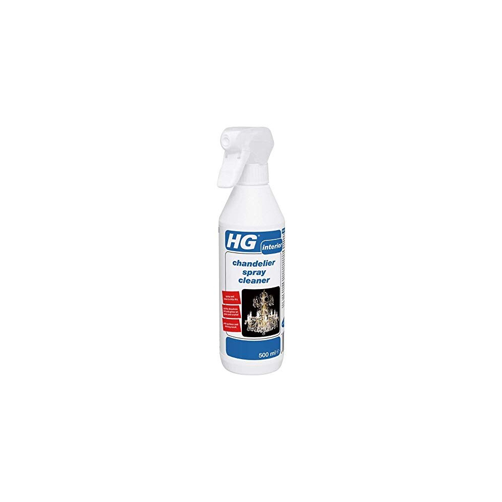 Hg 2 X Chandelier Spray Cleaner 500 Ml ??? Is A Fast Working Chandelier Cleaner Spray Which Leaves No Marks
