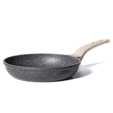 CAROTE Non Stick Frying Pan 20cm Induction Frying Pans with Bakelite Handle, Omelette pan, Chef Skillet, PFOA Free, All Stoves Compatible, Black
