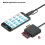 Memory Card Reader, BENFEI 4in1 USB USB-C to SD Micro SD MS CF Card Reader Adapter 5