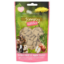 Simply Nibbles Garden Herbs and Apple Cushions, 50g