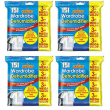 151 Products LTD 12 x Wardrobe Dehumidifier