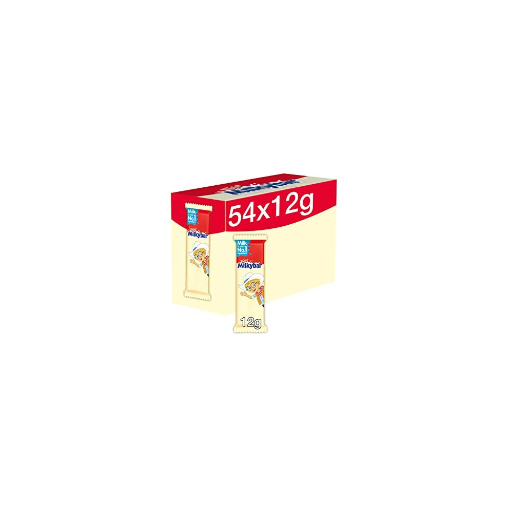 Milkybar White Chocolate Kid Bars, 54 X 12 G