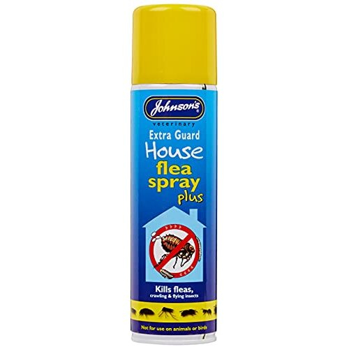 Johnson's Veterinary Johnsons Extra guard Household Flea Spray Plus 250ml,WHITE