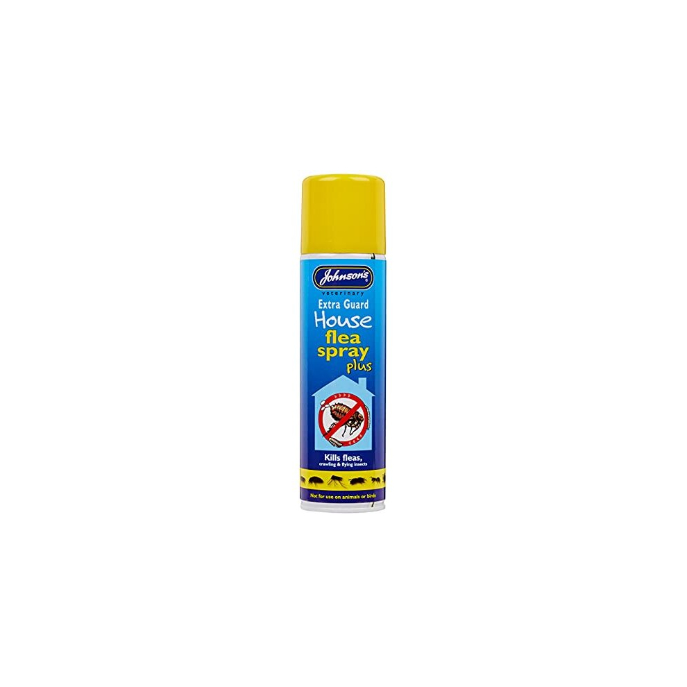 Johnsons Extra guard Household Flea Spray Plus 250ml,WHITE