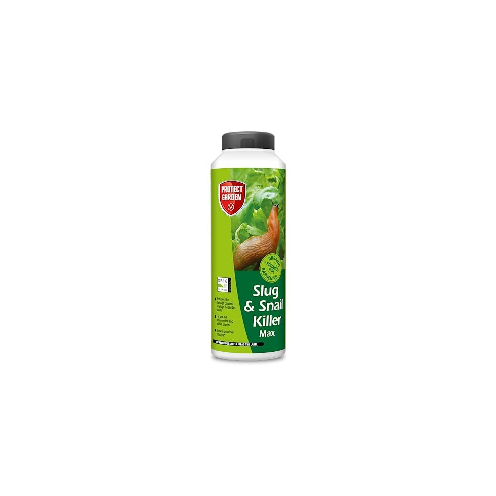 Protect Garden 86601082 Slug & Snail Killer Max, 800G - Powerful Slug Killer Pellets - For Protecting Ornamental Plants And Garden Vegetables - Snail