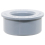 SPARES2GO 32mm Boss Adaptor Solvent Soil Stack Waste Pipe Reducer Push Fit Seal Ring (Grey) 4