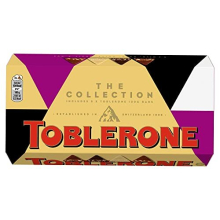 Toblerone Chocolate Bars, Assorted Flavours, Made With Swiss Milk Chocolate, 100 g (pack of 5 individual bars)
