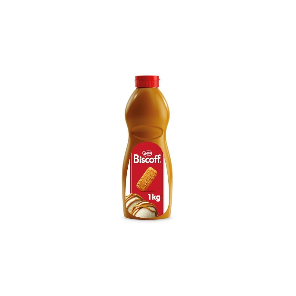 Biscoff Lotus - Sweet Spread Topping - Caramelised Biscuit Flavor - Vegan - No Colours Or Added Flavours - 1L